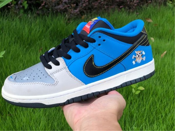 Skateboards x Nike SB Dunk Low on hand