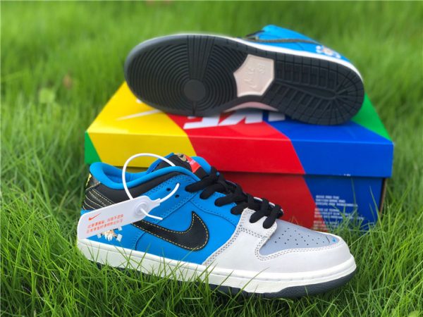 Skateboards x Nike SB Dunk Low shoes