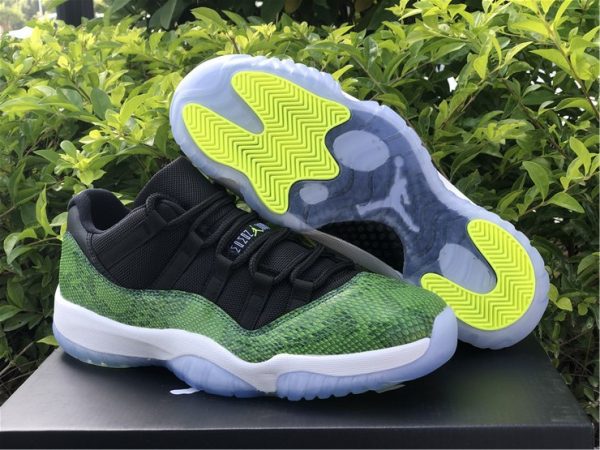 Air Jordan 11 Retro Low Green Snake Nightshade for sale