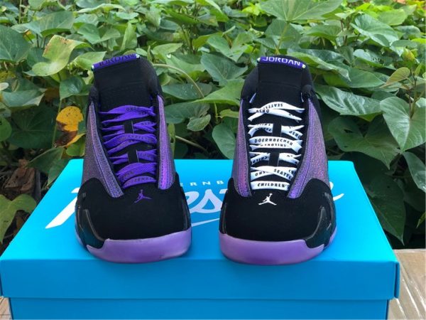 Air Jordan 14 Doernbecher Freestyle tongue
