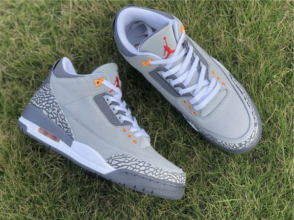 CT8532-012 Air Jordan 3 Cool Grey 2021 air unit