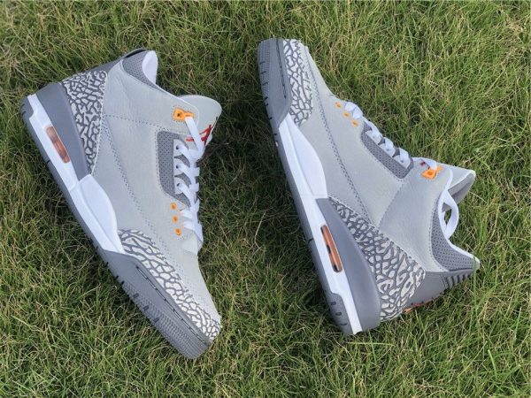 CT8532-012 Air Jordan 3 Cool Grey 2021 lateral