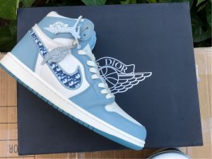 blue dior jordan 1