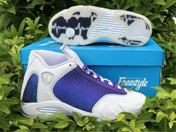 Ethan Ellis Jordan 14 Doernbecher white blue