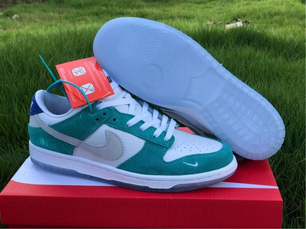 Kasina Dunk Low Road Sign Neptune Green