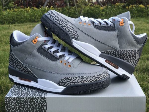 New Air Jordan 3 Cool Grey 2021 shoes