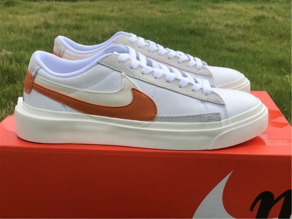 Nike Blazer Low Sacai White Grey Orange