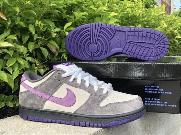 Nike Dunk SB Low Purple Pigeon bottom