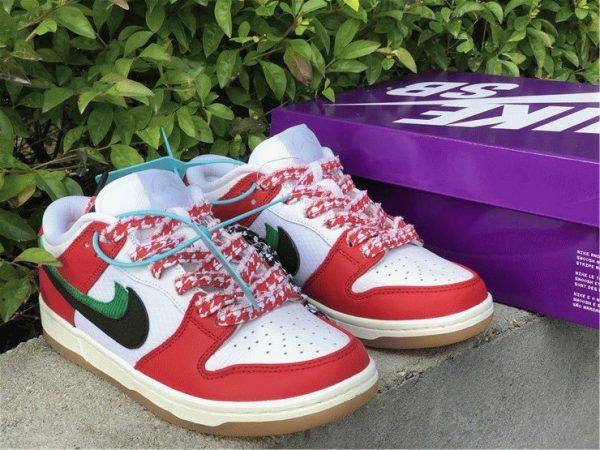 Nike SB Dunk Low Habibi Frame Skate Red sneaker