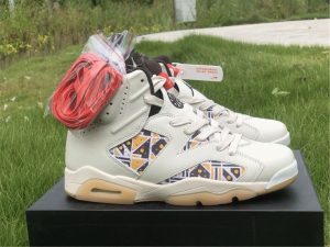 Quai 54 Air Jordan 6 Sail