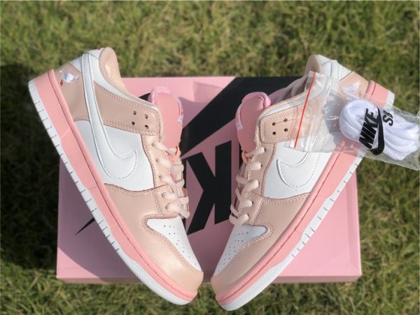 SB Dunk Low Elite Pink White Pigeon lateral