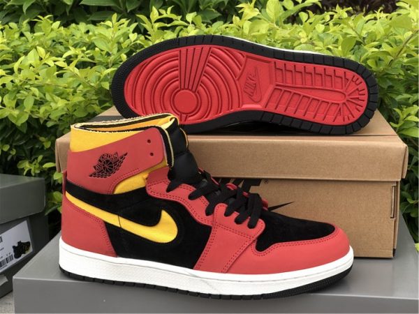 2020 Air Jordan 1 High Zoom Comfort Chile Red