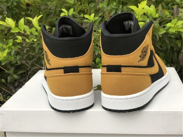 Air 1 Mid Se Desert Ochre gold heel