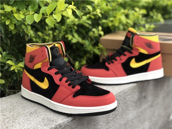 Air Jordan 1 High Zoom Comfort Chile Red sneaker