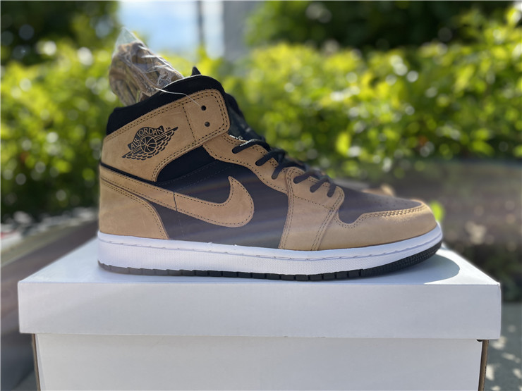 Air Jordan 1 Mid SE Wheat Desert Ochre