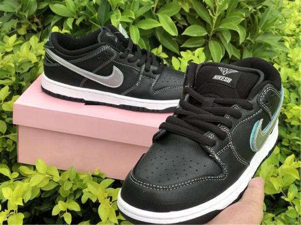 Diamond Supply Co Dunk SB Low Black Diamond sale