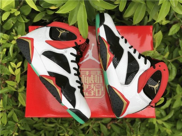 Jordan 7 Retro Greater China Chile Red black