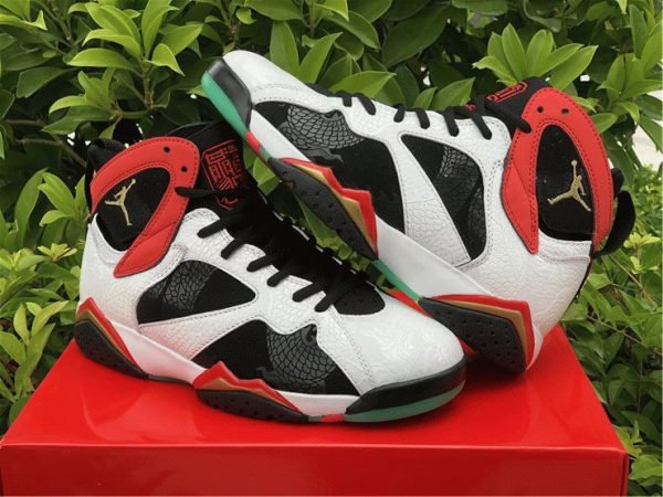 Jordan 7 Retro Greater China Chile Red chinese artwork