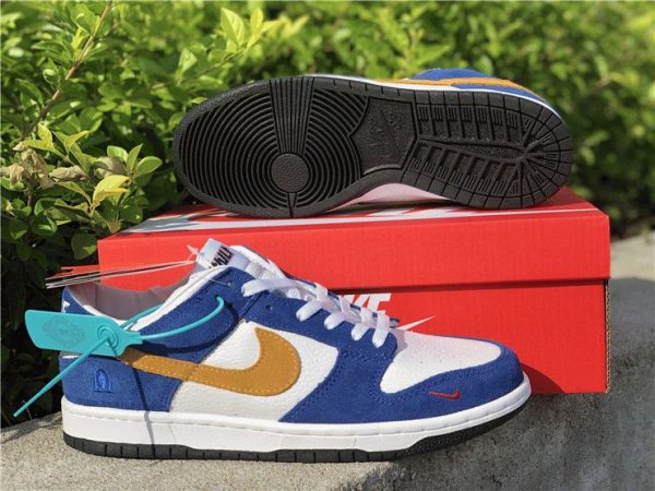 Kasina Nike Dunk Low Industrial Blue bottom