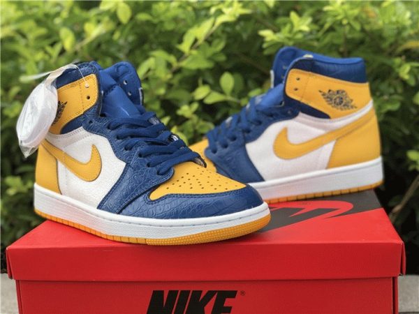 Michigan Wolverines Air Jordan 1 PE on sale