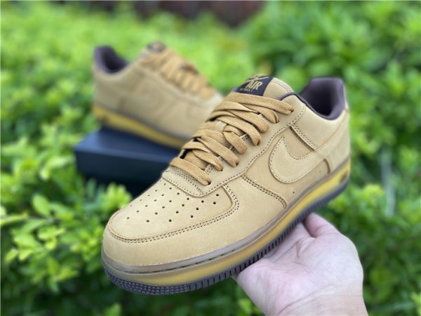 Nike Air Force 1 Low Wheat Dark Mocha for sale