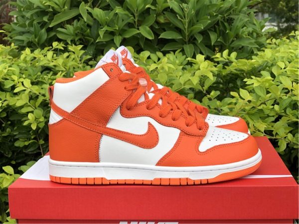 Nike Dunk High Syracuse Team Orange