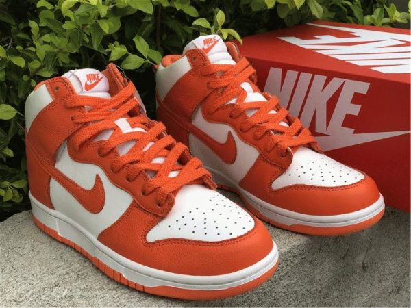 Nike Dunk High Syracuse Team Orange sneaker