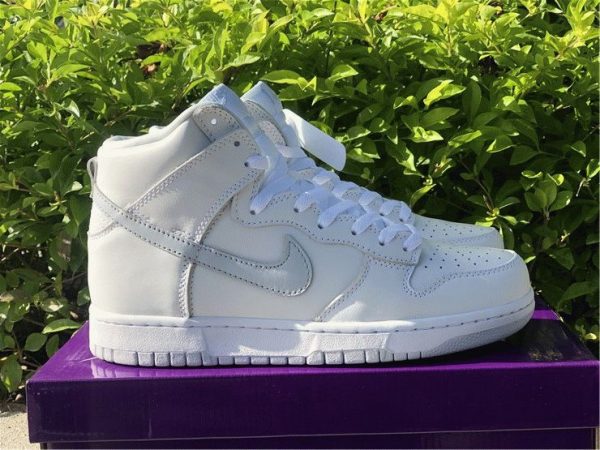 Nike Dunk High White Pure Platinum