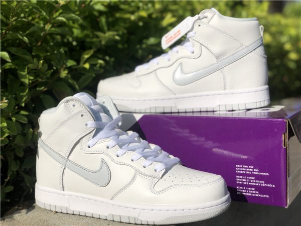 Nike Dunk High White Pure Platinum for sale
