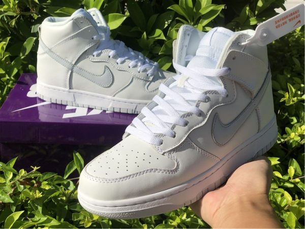 Nike Dunk High White Pure Platinum sneaker