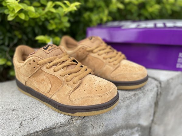 Nike SB Dunk Low Wheat Mocha for sale