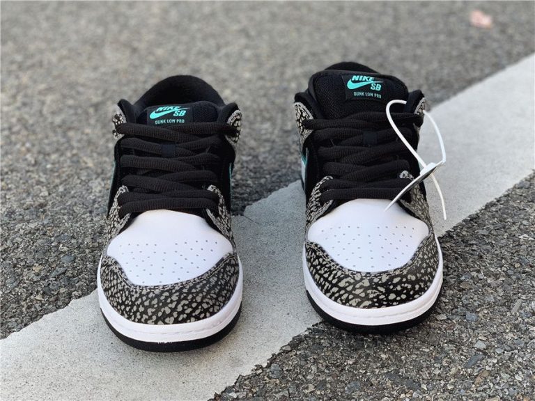 nike sb dunk low atmos elephant print