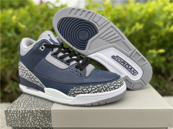 air Air Jordan 3 Georgetown Midnight Navy