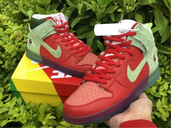 buy Nike SB Dunk High Strawberry Cough