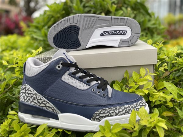 new Georgetown Midnight Navy Jordan 3