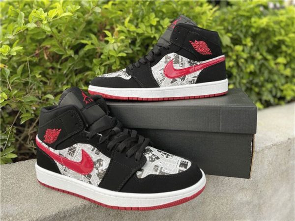 shop Jordan 1 Mid Newspaper Air Times