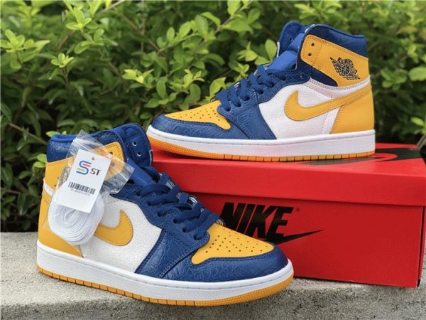 shop Michigan Wolverines Air Jordan 1 PE