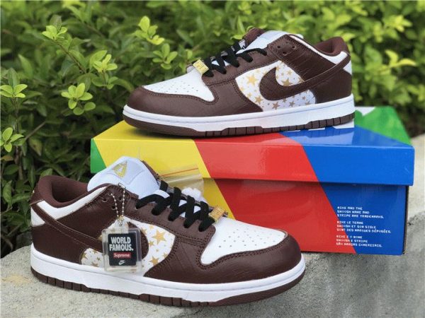 where to buy Supreme Nike SB Dunk Low Brown Stars