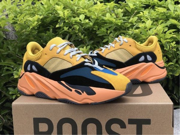 Adidas Yeezy Boost 700 Sun yellow navy