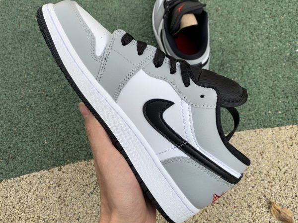 Air Jordan 1 Low GS Light Smoke Grey sneaker