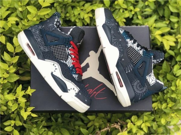 Air Jordan 4 Deep Ocean CW0898-400 panel