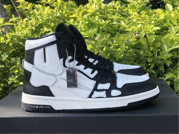 Amiri Skel High-Top Black White Sneaker
