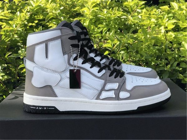 Amiri Skel High-Top Sneakers Grey