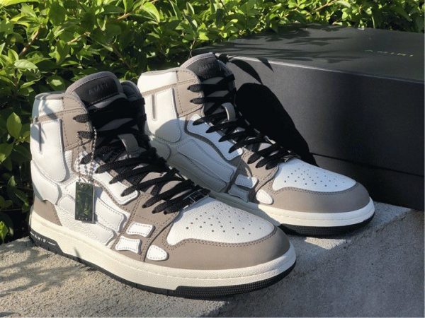 Amiri Skel High-Top Sneakers Grey sale