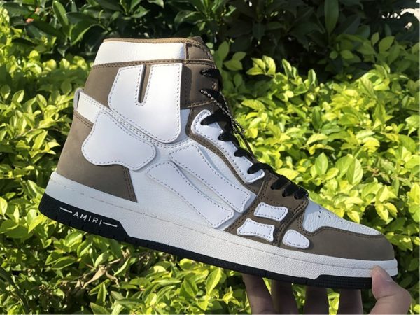 Amiri Skel High-Top Sneakers Khaki on sale