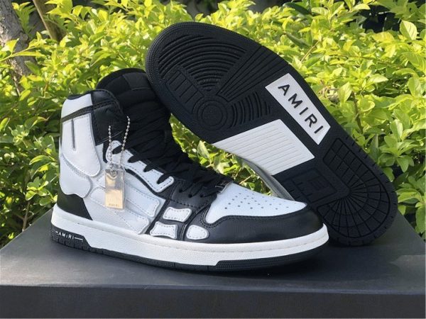 Amiri Skel High-Top black shoes