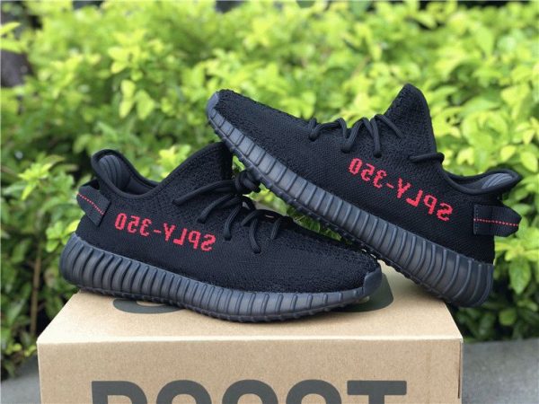 Black Red adidas Yeezy Boost 350 V2