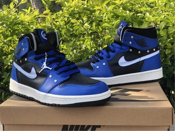 Jordan 1 Zoom Air CMFT Sisterhood Black Royal mudguard