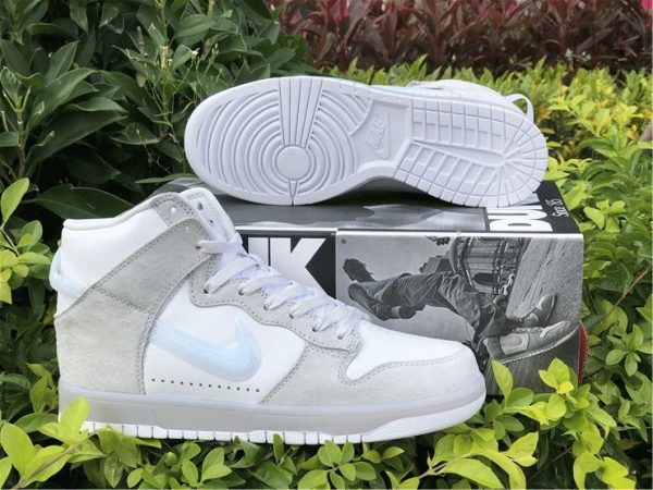 Nike Dunk High Slam Jam White Pure Platinum sneaker