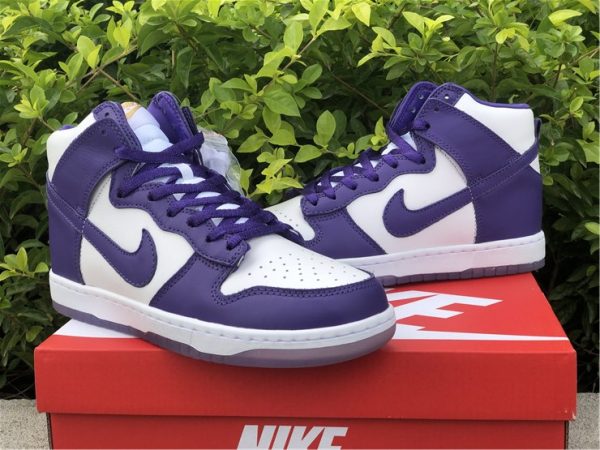 Nike Dunk High Varsity Purple 2021 Shoes